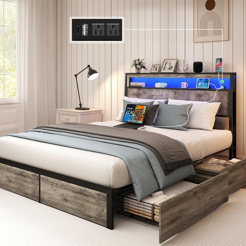 Full queen king bed frame - full,