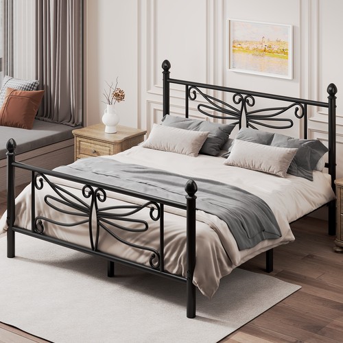 Vintage queen bed frame - queen, with