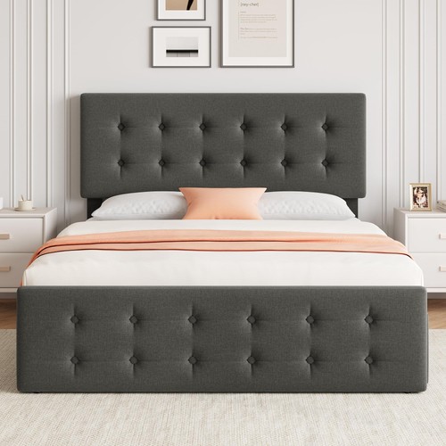 Full size bed - bed, frame